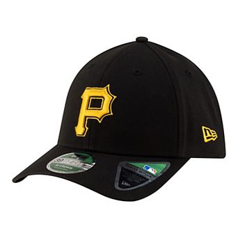 Men's New Era Black Pittsburgh Pirates Alternate Player Replica 39THIRTY M-Crown Flex Hat