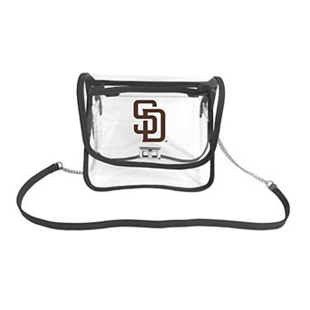 Logo Brands San Diego Padres Sideline Clear Purse