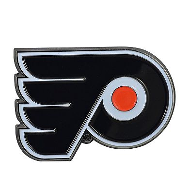 Logo Brands Philadelphia Flyers Embossed Color Auto Emblem