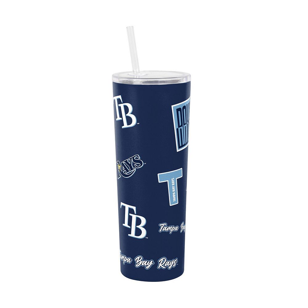 Logo Brands Tampa Bay Rays 30oz Dreamweave Straw Tumbler