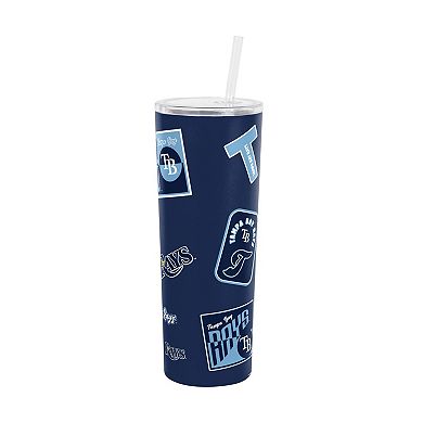 Logo Brands Tampa Bay Rays 30oz Dreamweave Straw Tumbler