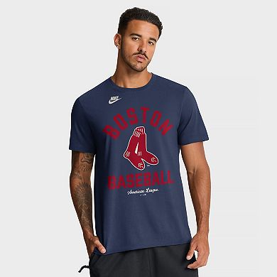 Men's Nike Navy Boston Red Sox Cooperstown Collection T-Shirt