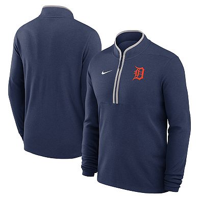 Men's Nike Navy Detroit Tigers Dri-FIT Victory Half-Zip Pullover