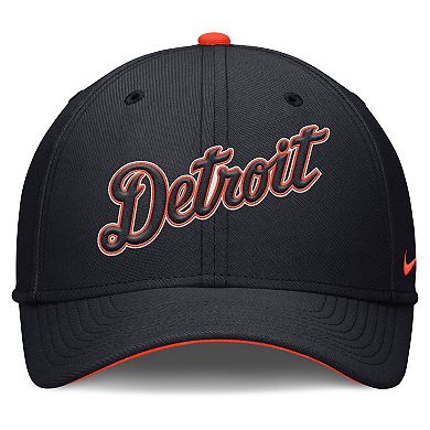 Men's Nike Navy Detroit Tigers Primetime Rise Dri-FIT Flex Hat