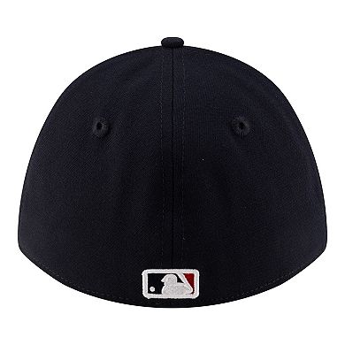 Men's New Era Navy Houston Astros Player Replica 39THIRTY M-Crown Flex Hat