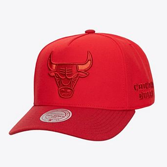 Men's Mitchell & Ness Red Chicago Bulls Legendary Home Pro Pinch Snapback Hat