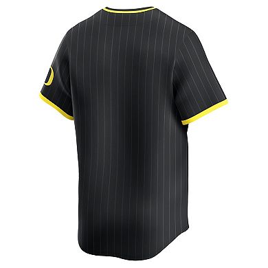 Men's Nike Black Oregon Ducks Baseball Limited Jersey