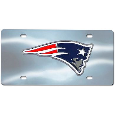 Logo Brands New England Patriots Diecast License Plate