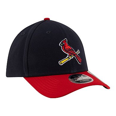 Men's New Era Black St. Louis Cardinals Player Replica 39THIRTY M-Crown Flex Hat