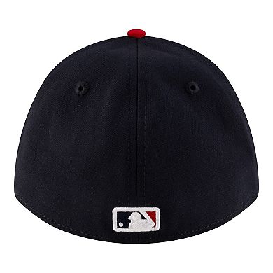 Men's New Era Black St. Louis Cardinals Player Replica 39THIRTY M-Crown Flex Hat