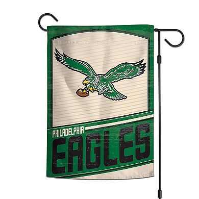 "WinCraft Philadelphia Eagles 12"" x 18"" Throwback Logo Double-Sided Garden Flag"