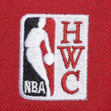 Men's Mitchell & Ness Red Chicago Bulls Legendary Home Pro Pinch Snapback Hat