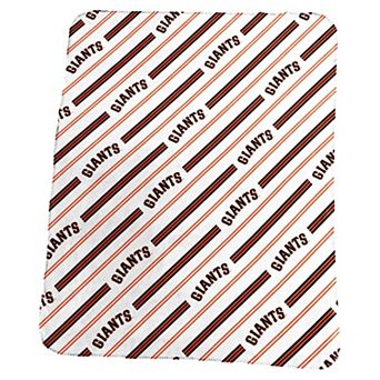 Logo Brands San Francisco Giants 50" x 60" Classic Vertical Stripe Fleece Throw Blanket