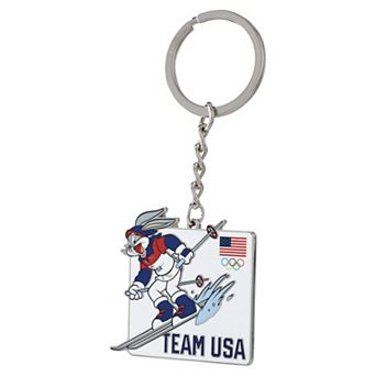 Team USA Bugs Bunny Keychain