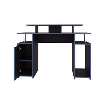 Hobart Gaming Desk, 1 Door, 6 Shelves