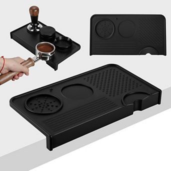 1 pc Espresso Tamping Mat Non-Slip Prevents Portafilters from Damaging the Counter