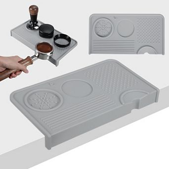 1 pc Espresso Tamping Mat Non-Slip Prevents Portafilters from Damaging the Counter