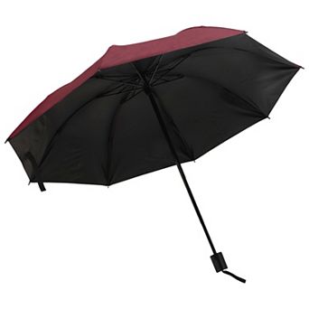 Manual Retractable Umbrella Windproof for Rain Wind 1 pc