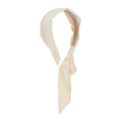 Elegant Ribbon Satin Headband for Women - Versatile Hair Accessory 1 Pc