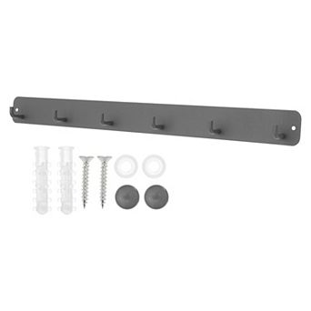 Coat Rack, Coat Hooks Wall Mount, Wall Hooks for Hanging, Hat Rack with 6 Coat Hooks