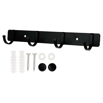 Coat Rack Wall Mount, Coat Hooks Wall Mount, Wall Hooks for Hanging, Hat Rack w 4 Hooks