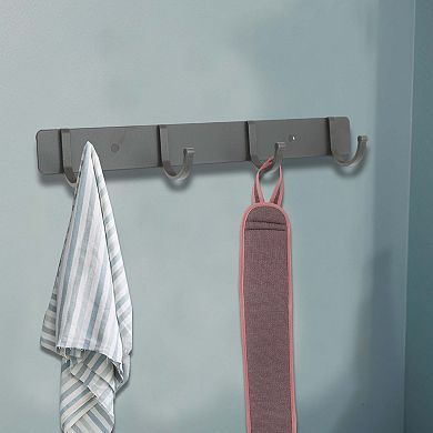 2 Pcs Coat Rack Wall Mount, Coat Hooks Wall Mount, Wall Hooks for Hanging, Hat Rack w 4 Hooks