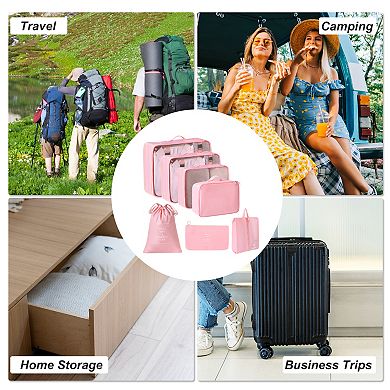 Portable Packing Cube Set for Luggage 7Pcs