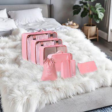 Portable Packing Cube Set for Luggage 7Pcs