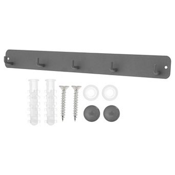 Coat Rack, Coat Hooks Wall Mount, Wall Hooks for Hanging, Hat Rack with 5 Coat Hooks