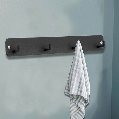 Coat Rack, Coat Hooks Wall Mount, Wall Hooks for Hanging, Hat Rack with 4 Coat Hooks