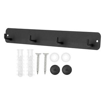 Coat Rack, Coat Hooks Wall Mount, Wall Hooks for Hanging, Hat Rack with 4 Coat Hooks
