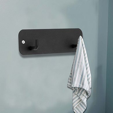 Coat Rack, Coat Hooks Wall Mount, Wall Hooks for Hanging, Hat Rack with 2 Coat Hooks