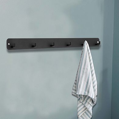 Coat Rack, Coat Hooks Wall Mount, Wall Hooks for Hanging, Hat Rack with 6 Coat Hooks