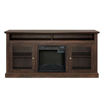 Contemporary Cabinet with 18" Fireplace