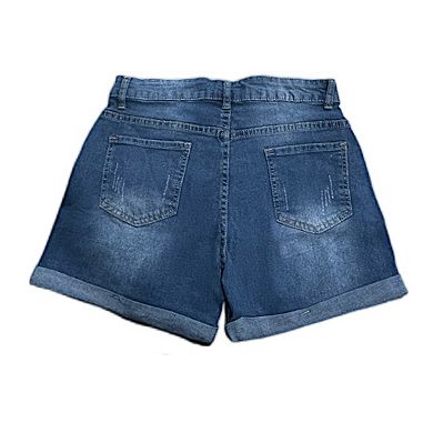 Women's High Waisted Ripped Denim Shorts Summer Hot Short Jeans