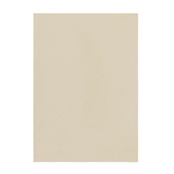 Modern Low Pile Washable Rug - Non-Slip, Soft Textured Farmhouse Carpet for Living Room, Bedroom