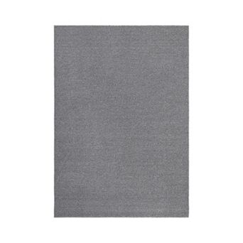 Modern Low Pile Washable Rug - Non-Slip, Soft Textured Farmhouse Carpet for Living Room, Bedroom