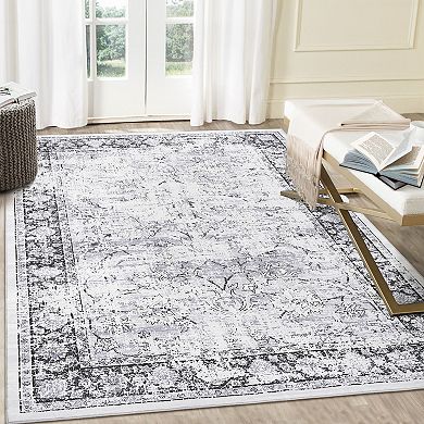 Boho Washable Rugs Non-Slip Kitchen Runner, Stain Resistant Low Pile Soft Carpet