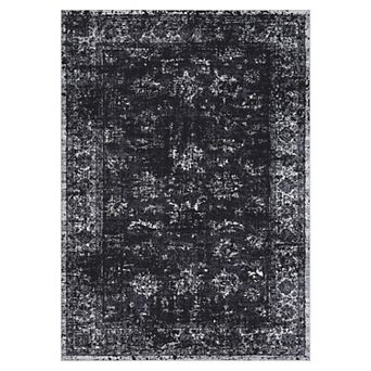 Boho Washable Rugs Non-Slip Kitchen Runner, Stain Resistant Low Pile Soft Carpet