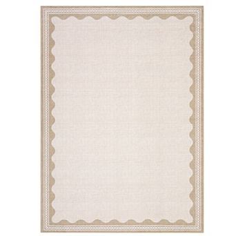 Modern Low Pile Washable Rug - Non-Slip, Stain Resistant, Soft Foldable Carpet for Living Room
