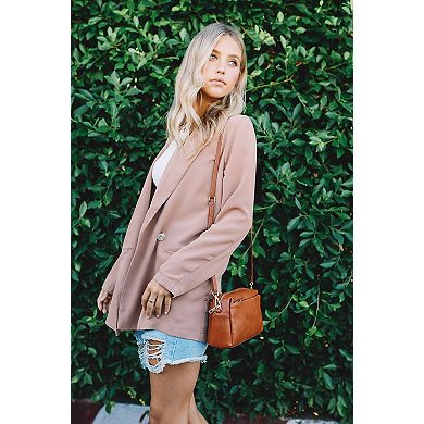 Triple Zip Small Crossbody Bag