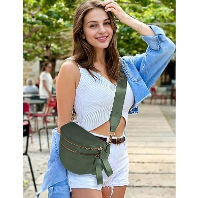 Nylon Crossbody Bag Trendy Shoulder Purse