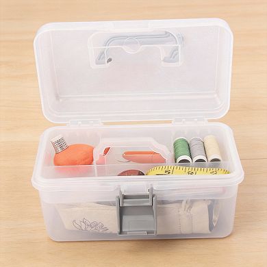 1 container Plastic Storage Box with Handle and Latch