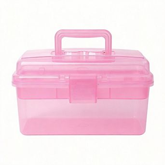 1 container Plastic Storage Box with Handle and Latch