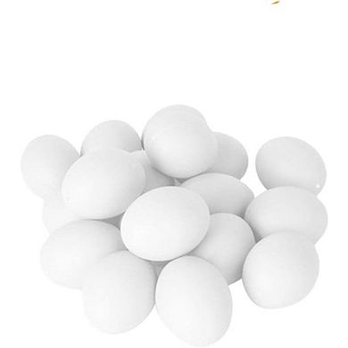 8 Pcs Wooden Fake Eggs for Hens, Non-Toxic, Realistic Nesting Box Accessories