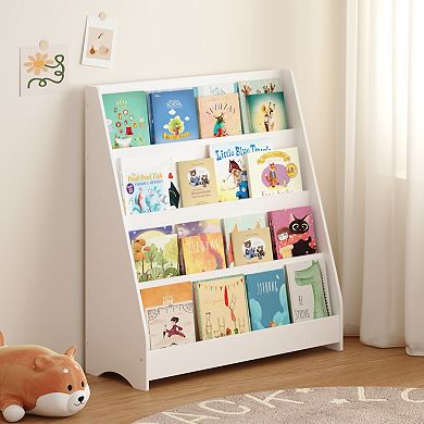 Home Basics 4-Tier Kids Book Display Shelf