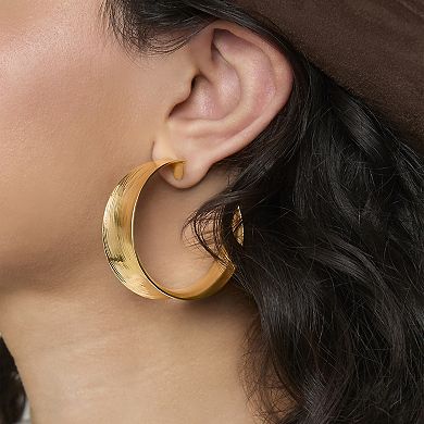 JS Jessica Simpson Sculptural Statement Earrings