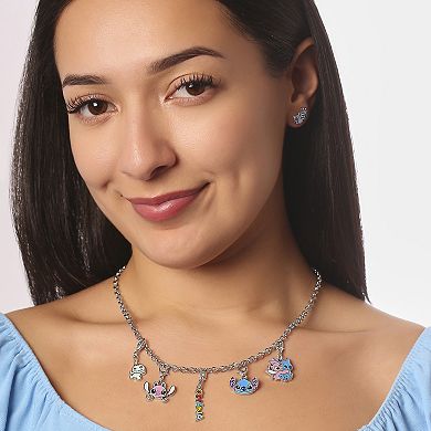 Disney Lilo and Stitch Interchangeable Charm Necklace