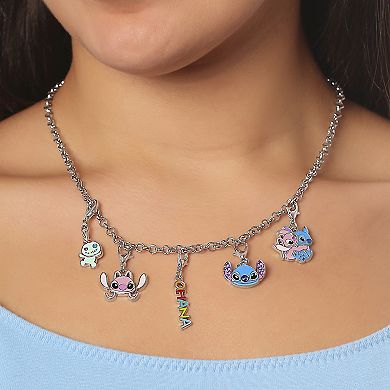 Disney Lilo and Stitch Interchangeable Charm Necklace