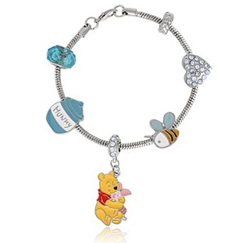 Disney Winnie the Pooh Beaded Charm Bracelet